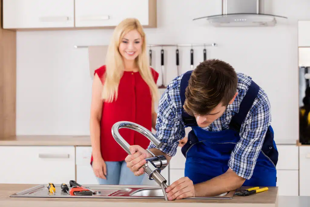 Faucet Installation Service.