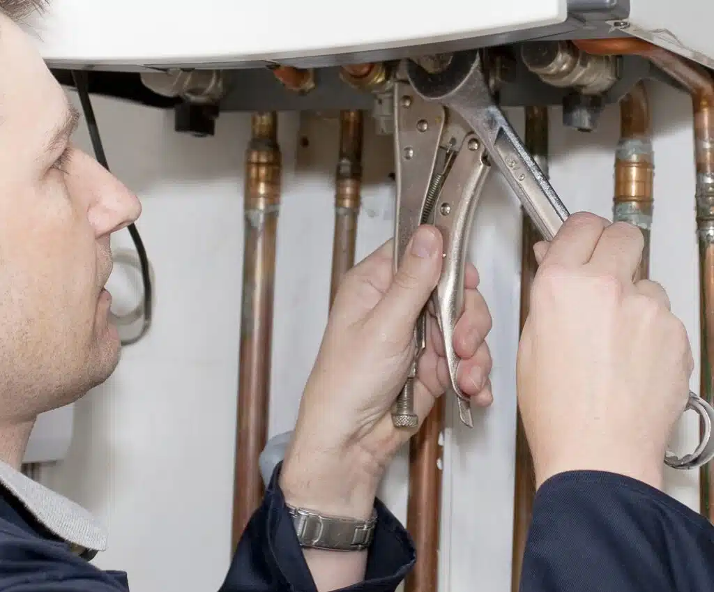 Boiler Maintenance.