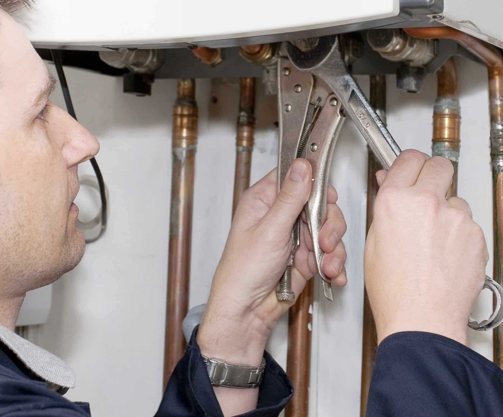 Boiler Maintenance.