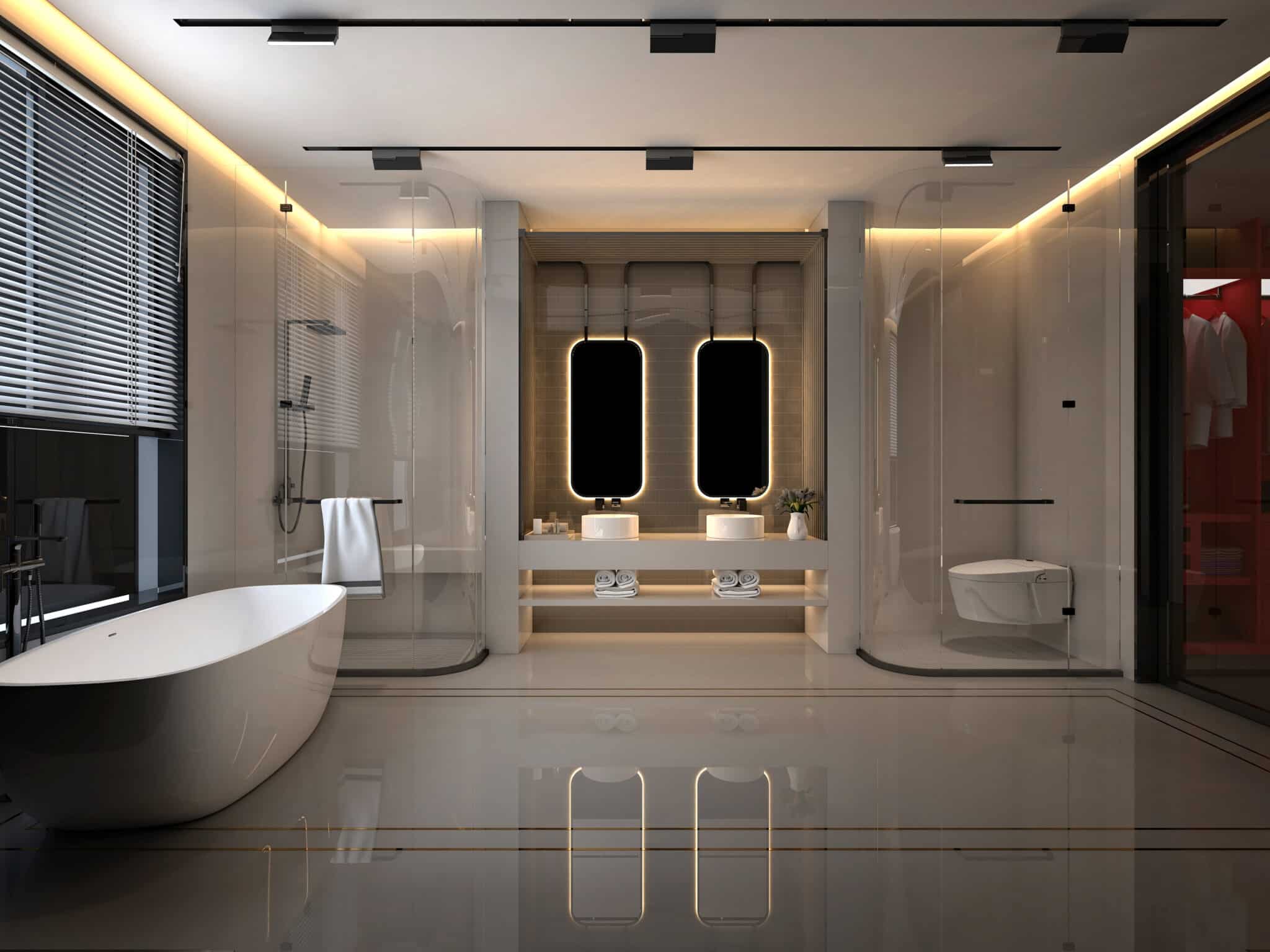 Luxury Bathroom, Stylish Bathroom Fixtures.