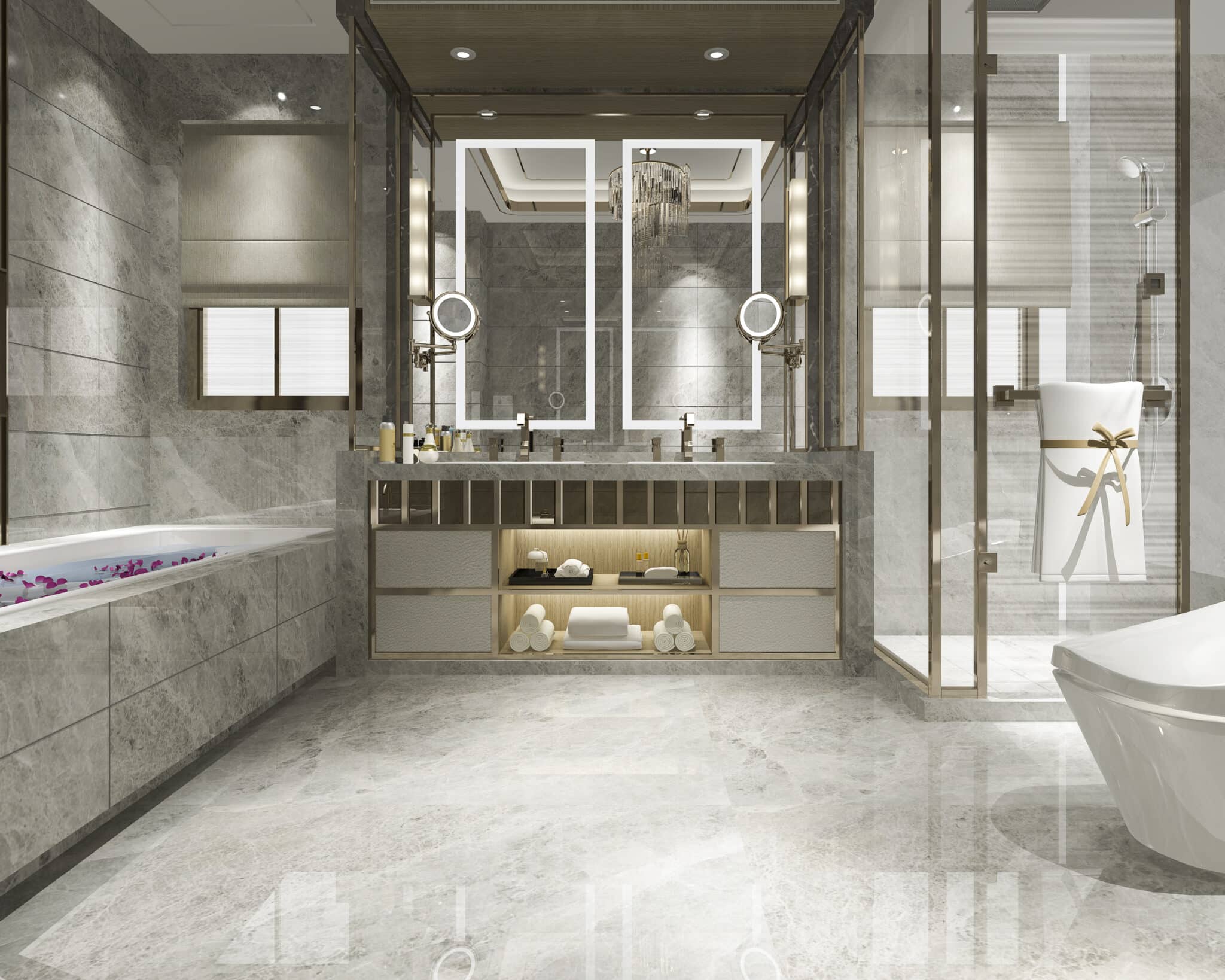 Stylish Bathroom Fixtures.