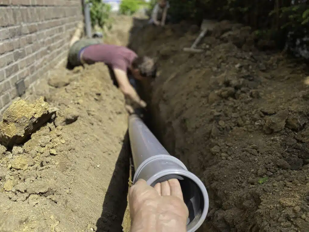 Sewer Line Replacement.