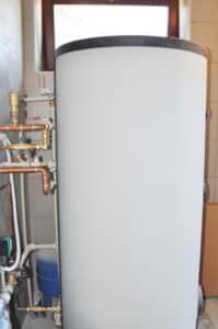 Heat pump water heater.