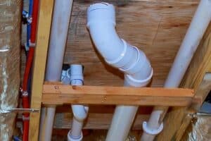 Drain vent balancing for gurgling sink and toilet fixes.