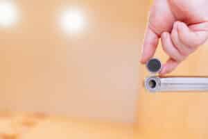 Aerator cleaning for better faucet flow.