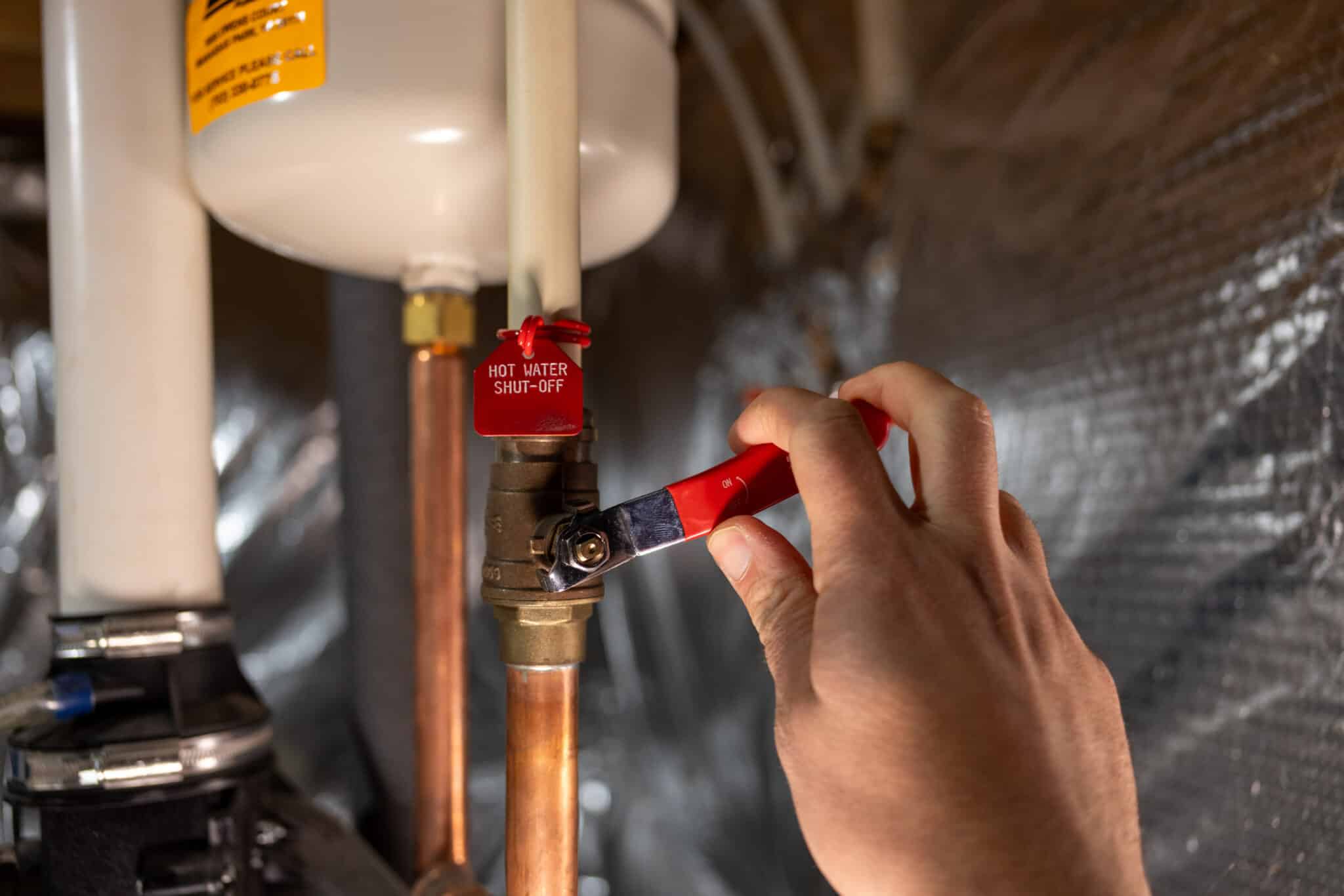 Expansion Tank Install for Stable Home Water Pressure 2 Draining the tank, Expansion tank install.