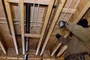 Whole home repipe planning for minimal disruption.