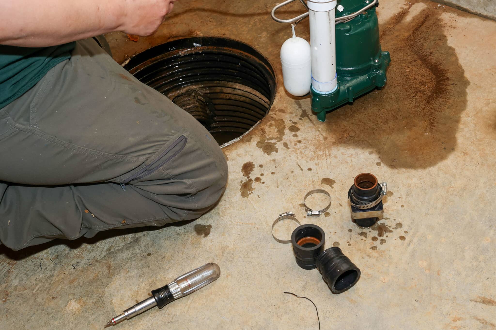 How to protect basement drains from flooding.