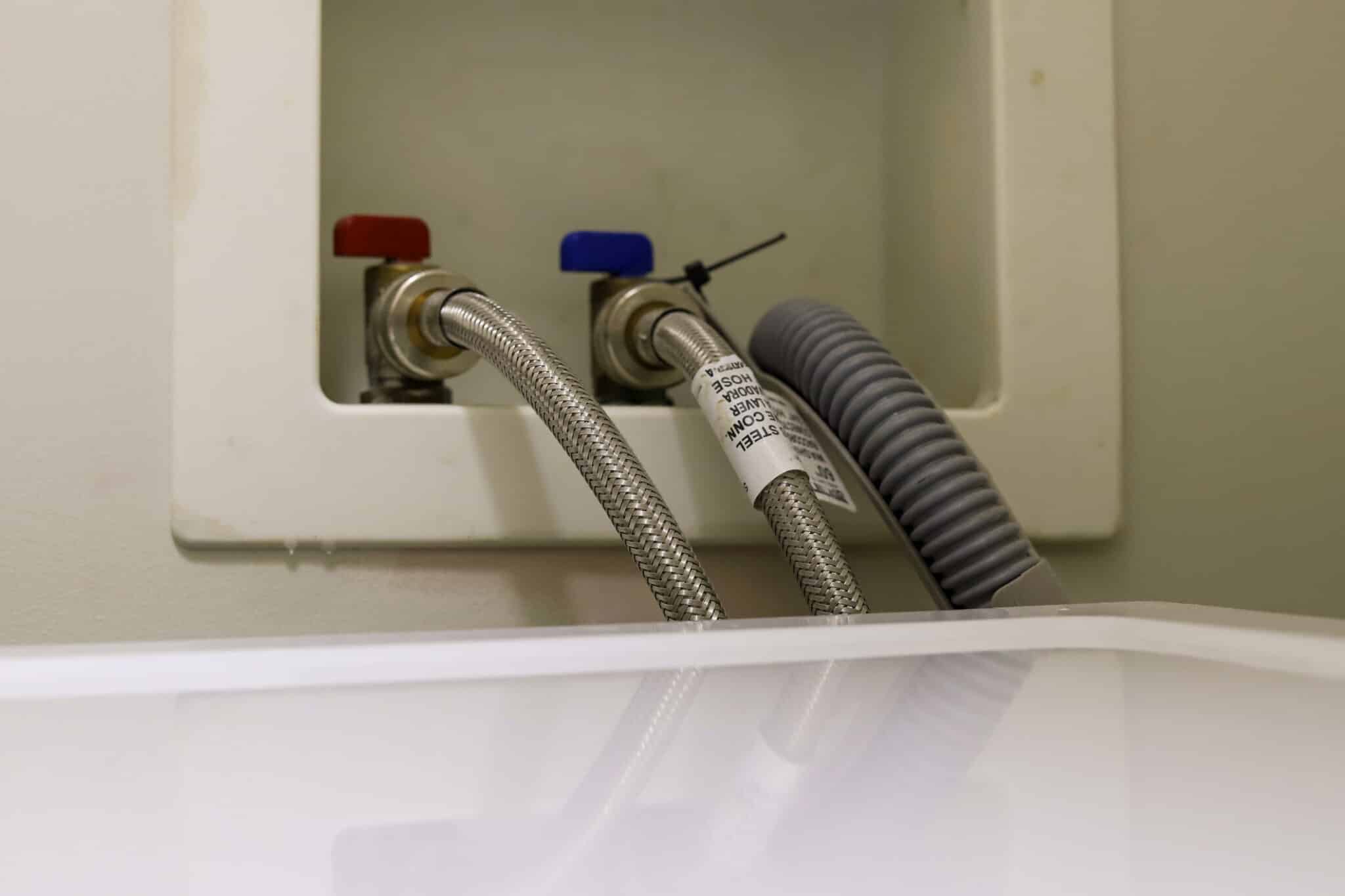 Washer supply hoses upgrade for safer laundry rooms.
